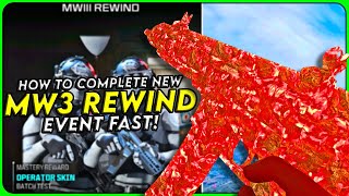 How To Complete MWIII Rewind Event Fast MW3 Multiplayer Event [upl. by Gunthar]