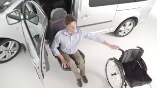 Wheelchair transfer to car with seat lift [upl. by Penelope]