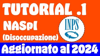 Tutorial Invio NASpI aggiornato al 2024 [upl. by Salchunas]