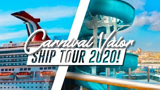 Carnival Valor Ship Virtual Tour 2020  Activities Dining amp More [upl. by Lepine]