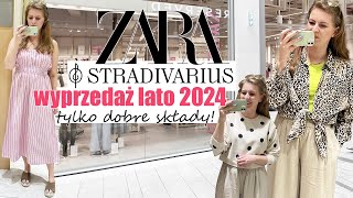 MIERZYMY WYPRZEDAŻE ZARA I STRADIVARIUS  DOBRE SKŁADY  LATO 2024 [upl. by Cohleen78]