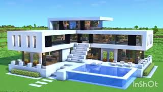 Minecraft create a new dream 🌠 house tutorial ideas for Minecraft create [upl. by Cavan]