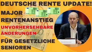 Deutsche Rentenversicherung ändert die Zahlungstermine und Beträge für die gesetzlichen Renten [upl. by Tam]