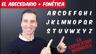 Aprende el ABECEDARIO en inglés con un experto en pronunciación para Hispanohablantes [upl. by Cired]