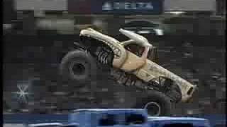 Monster Jam  Bulldozer Monster Truck  Freestyle  New Orleans [upl. by Chapel785]