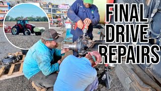 280 Versatile Final Drive Rebuild Pt 1  Workshop  Vlog 261 [upl. by Macguiness]