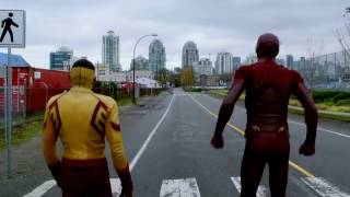 The Flash 312 Barry races wally [upl. by Yarak]