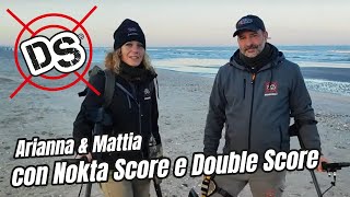 NOKTA SCORE E DOUBLE SCORE TEST IN BATTIGIA  wwwdetectorshopit [upl. by Odlaner]