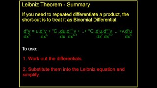 LEIBNIZ THEOREM [upl. by Nolie]