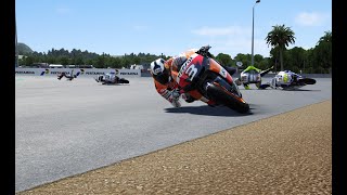 Valentino Rossi amp Jorge Lorenzo feel the difficulty of the Mandalika circuit CRASH  crash vr [upl. by Moretta]