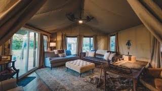 American Safari Coolest House Tent in Texas [upl. by Zetrac]