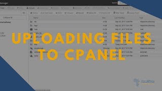 Uploading Website Files to CPanel [upl. by Edouard982]