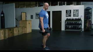 Dumbbell Walking Lunge  How To [upl. by Loraine510]