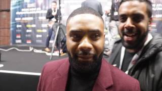 SPENCER FEARON ON CHISORA THROWING A TABLE AT DILLIAN WHYTE JOSHUA v MOLINA BURTON v BUGLIONI [upl. by Savill]