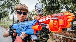 LTT Nerf Mod  Special Police Silver Flash Skill Nerf Guns Fight Crime Rescue Captain [upl. by Lepp]