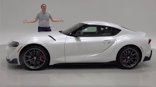 The 2023 Toyota Supra MANUAL Is a Huge Upgrade [upl. by Pogah]