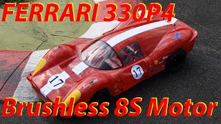 Ferrari 330P4  14 SCALE RC CAR BRUSHLESS 8S  GIT2 [upl. by Airbmak]