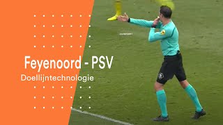 Feyenoord  PSV  Doellijntechnologie  Arbitrage [upl. by Karr]