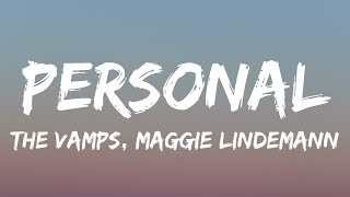 The Vamps Maggie Lindemann  Personal Lyrics  Lyrics Video [upl. by Tracee]