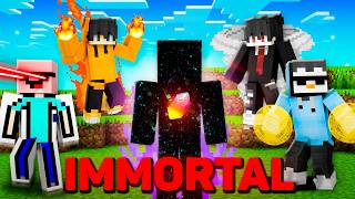 I Became Immortal by Using SUPER POWER in this Minecraft SMP [upl. by Arodal]