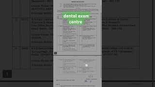 Revised Notification for PG Degree amp Diploma Dental Theory Exam Centres for Exams Nov Dec 2024 [upl. by Burdett]