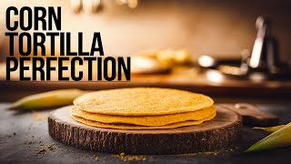 Authentic Mexican Corn 🌮 Tortillas Easy Recipe in Minutes [upl. by Pich742]