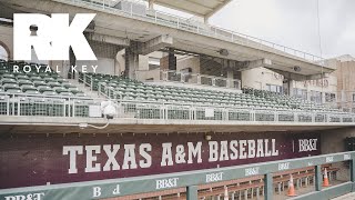 Inside the TEXAS AampM AGGIES 24000000 BASEBALL Facility  Royal Key [upl. by Ahusoj665]