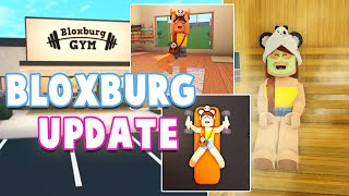 NEW BLOXBURG GYM UPDATE 0117 [upl. by Akkahs813]