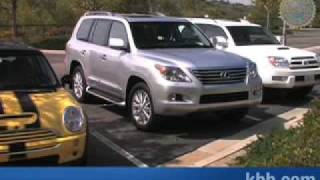 2008 Lexus LX 570 Review  Kelley Blue Book [upl. by Limak]