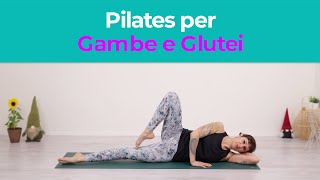 Pilates per Gambe e Glutei  No appoggio sui polsi  Esercizi di Pilates [upl. by Llered]