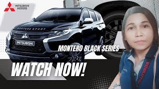 ANG ASTIG NG NEW MONTERO BLACK SERIES MAPAPAWOW KA AVAIL NOW mitsubishi montero car 2023 [upl. by Cochrane]