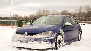 More Golf R Playing in The Snow [upl. by Rossen]