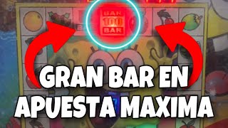 APUESTA MÁXIMA EN LA BOB ESPONJA 🧽🕹  Maquinita tragamonedas [upl. by Candyce]