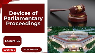 Devices of Parliament Proceedings  MLaxmikanth  7th Edition  The Learning Ladder [upl. by Htnicayh710]