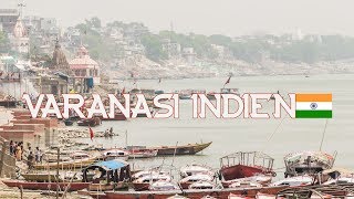 Varanasi INDIEN  Leichenverbrennung am Ganges [upl. by Demp]