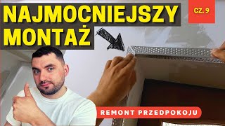 💪𝐍𝐀𝐉𝐌𝐎𝐂𝐍𝐈𝐄𝐉𝐒𝐙𝐘💪 sposób montażu NAROŻNIKA ALUMINIOWEGO  Remont przedpokoju cz 9 [upl. by Diet98]