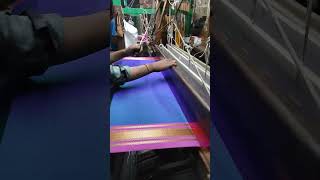 Best Saree Making For Handloom saree paithani traditional manufacturing bridalsarees [upl. by Eniamurt]