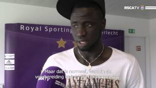 Interview Cheikhou Kouyate [upl. by Ellehsram793]