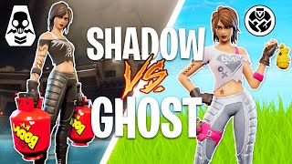 New SHADOW vs GHOST Skin Challenges Fortnite Battle Royale [upl. by Gnot369]