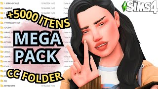 🟡 MEGA PACK CONTEÚDO PERSONALIZADO minha pasta mods Itens para melhorar seu jogo  The Sims 4 [upl. by Aed]