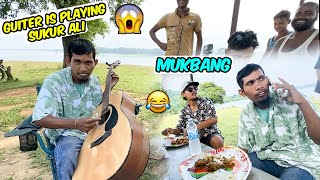 Guiter is Playing Sukur Ali n Eating Mukbang together 🍑🤗 inglishmaker [upl. by Philipp]