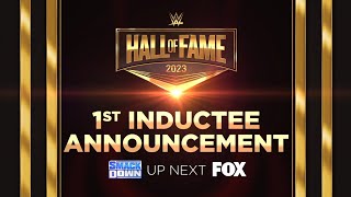 WWE Hall of Fame 2023 1st Inductee Annoucement Full Segment [upl. by Oirramaj526]