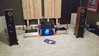 Bryston 7B ST mono amps in operation [upl. by Allyson]