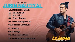 Best Of Jubin Nautiyal Songs  Jubin Nautiyal Hits  Non Stop Music [upl. by Haikezeh]