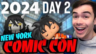 Funko Pop Hunting  Exploring At New York Comic Con 2024 Day 2 [upl. by Ezekiel]