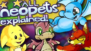 Explaining EVERY Neopet  2000s Nostalgia No More [upl. by Ettevad]