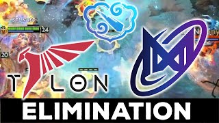 ELIMINATION  NIGMA GALAXY vs TALON ESPORTS  CLAVISION SNOW RUYI 2024 DOTA 2 [upl. by Lodhia]