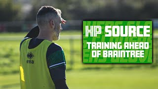 HP Source  Training ahead of Braintree Town [upl. by Hartzell57]