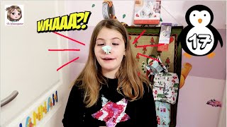 ADVENTSKALENDER 2020 ÖFFNEN TAG 17 🐧 Was für ein Geschenk versteckt sich für Hannah im Kalender [upl. by Scherle589]