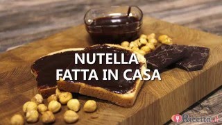 Nutella fatta in casa  Ricettait [upl. by Yerd]